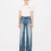 Ayame Wide Jeans i stretchig japansk denim Ayame Wide Jeans i stretchig japansk denim