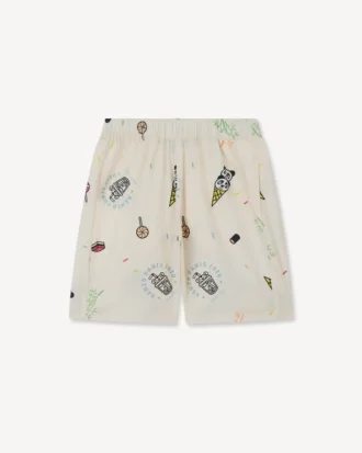 Bermudashorts i bomullspoplin från Happy Sweet