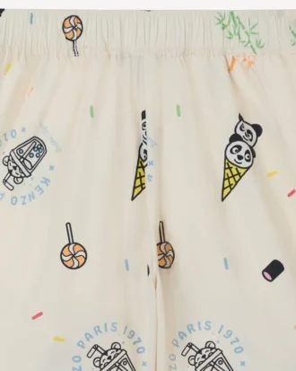 Bermudashorts i bomullspoplin från Happy Sweet