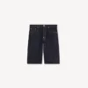 Bermudashorts med låg midja i japansk denim Bermudashorts med låg midja i japansk denim