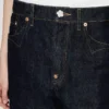 Bermudashorts med låg midja i japansk denim Bermudashorts med låg midja i japansk denim