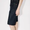 Bermudashorts med låg midja i japansk denim Bermudashorts med låg midja i japansk denim