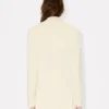 Blazer med sjalkrage i ny ull Blazer med sjalkrage i ny ull