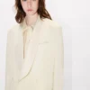 Blazer med sjalkrage i ny ull Blazer med sjalkrage i ny ull