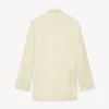 Blazer med sjalkrage i ny ull Blazer med sjalkrage i ny ull