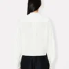 Blus i blandad siden