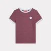 ’Boke Flower 2.0’ broderad figursydd T-shirt i bomull