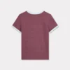 ’Boke Flower 2.0’ broderad figursydd T-shirt i bomull