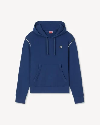 Boke Flower 2.0′ broderad hoodie i bomull