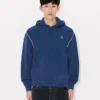 Boke Flower 2.0′ broderad hoodie i bomull