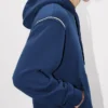Boke Flower 2.0′ broderad hoodie i bomull