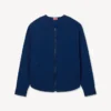 Boke Flower 2.0′ broderad kofta med dragkedja i bomull Boke Flower 2.0′ broderad kofta med dragkedja i bomull