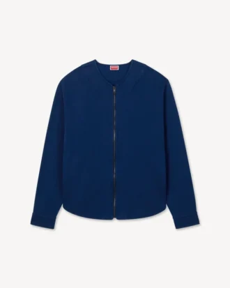 Boke Flower 2.0′ broderad kofta med dragkedja i bomull