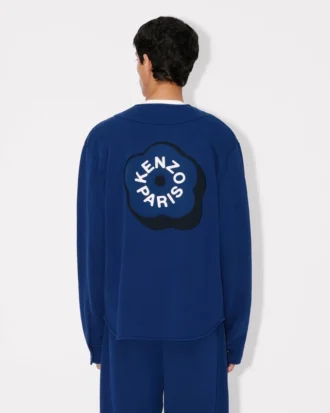 Boke Flower 2.0′ broderad kofta med dragkedja i bomull