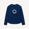 Boke Flower 2.0′ broderad kofta med dragkedja i bomull Boke Flower 2.0′ broderad kofta med dragkedja i bomull
