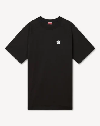 ’Boke Flower 2.0’ broderad oversized T-shirtklänning i bomull