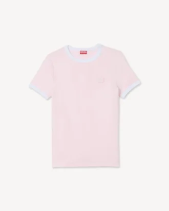 Boke Flower 2.0′ broderad ribbad T-shirt