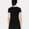 Boke Flower 2.0′ broderad ribbad T-shirt Boke Flower 2.0′ broderad ribbad T-shirt