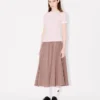 Boke Flower 2.0′ broderad ribbad T-shirt Boke Flower 2.0′ broderad ribbad T-shirt