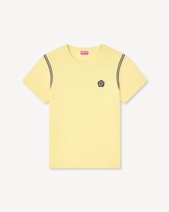 ’Boke Flower 2.0’ broderad T-shirt i bomull