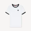 ’Boke Flower 2.0’ broderad T-shirt i bomull ’Boke Flower 2.0’ broderad T-shirt i bomull