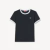’Boke Flower 2.0’ broderad T-shirt i bomull ’Boke Flower 2.0’ broderad T-shirt i bomull