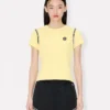 ’Boke Flower 2.0’ broderad T-shirt i bomull ’Boke Flower 2.0’ broderad T-shirt i bomull