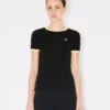 ’Boke Flower 2.0’ broderad T-shirt i bomull ’Boke Flower 2.0’ broderad T-shirt i bomull