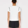’Boke Flower 2.0’ broderad T-shirt i bomull ’Boke Flower 2.0’ broderad T-shirt i bomull