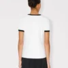 ’Boke Flower 2.0’ broderad T-shirt i bomull ’Boke Flower 2.0’ broderad T-shirt i bomull