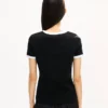 ’Boke Flower 2.0’ broderad T-shirt i bomull ’Boke Flower 2.0’ broderad T-shirt i bomull