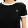’Boke Flower 2.0’ broderad T-shirt i bomull ’Boke Flower 2.0’ broderad T-shirt i bomull