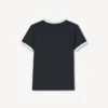 ’Boke Flower 2.0’ broderad T-shirt i bomull ’Boke Flower 2.0’ broderad T-shirt i bomull