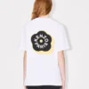 ’Boke Flower 2.0’ broderad T-shirt i bomull med lös passform ’Boke Flower 2.0’ broderad T-shirt i bomull med lös passform