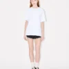 ’Boke Flower 2.0’ broderad T-shirt i bomull med lös passform ’Boke Flower 2.0’ broderad T-shirt i bomull med lös passform