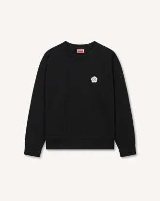 ’Boke Flower 2.0’ broderad tröja i bomull