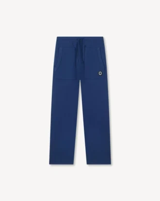 ’Boke Flower 2.0’ broderade raka joggingbyxor i bomull