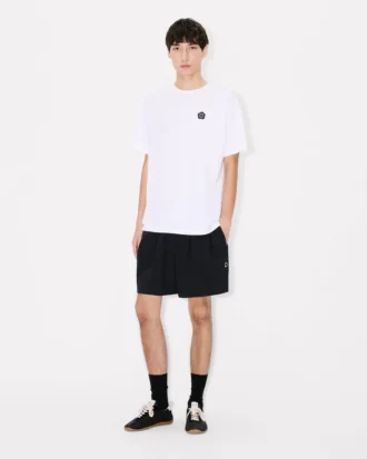 ’Boke Flower 2.0’ broderade träningsshorts