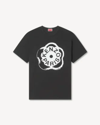 ’Boke Flower 2.0’ Löst sittande T-shirt i bomull