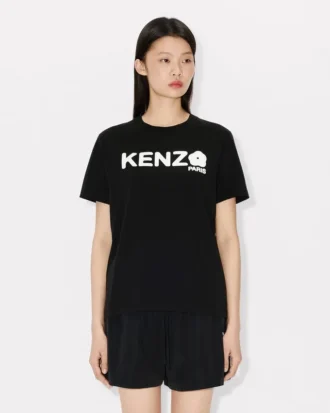 ’Boke Flower 2.0’ Löst sittande T-shirt i bomull
