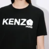 ’Boke Flower 2.0’ Löst sittande T-shirt i bomull