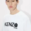 ’Boke Flower 2.0’ Oversized T-shirt i bomull