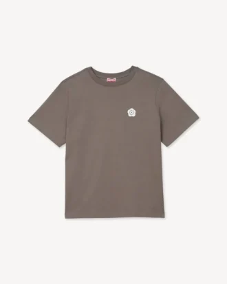 ’Boke Flower 2.0’ Relax-T-shirt i bomull