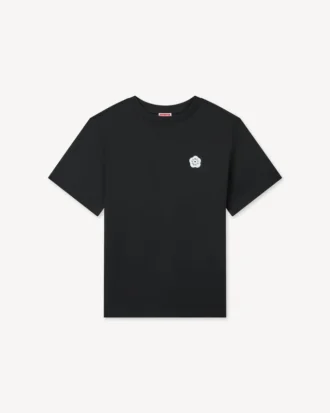 ’Boke Flower 2.0’ Relax-T-shirt i bomull