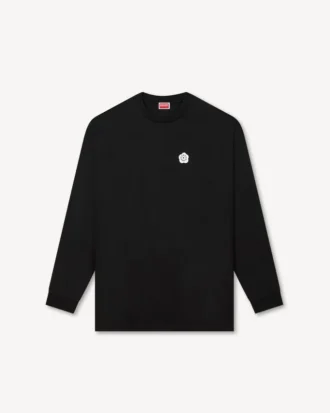 ’Boke Flower 2.0’ Relax-T-shirt i bomull