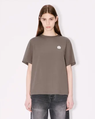 ’Boke Flower 2.0’ Relax-T-shirt i bomull