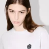 ’Boke Flower 2.0’ Relax-T-shirt i bomull