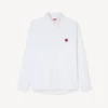 ”Boke Flower” broderad casualskjorta i bomulls-oxford ”Boke Flower” broderad casualskjorta i bomulls-oxford