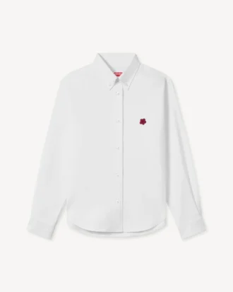 ”Boke Flower” broderad figursydd skjorta