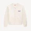 Boke Flower-broderad kofta i ull